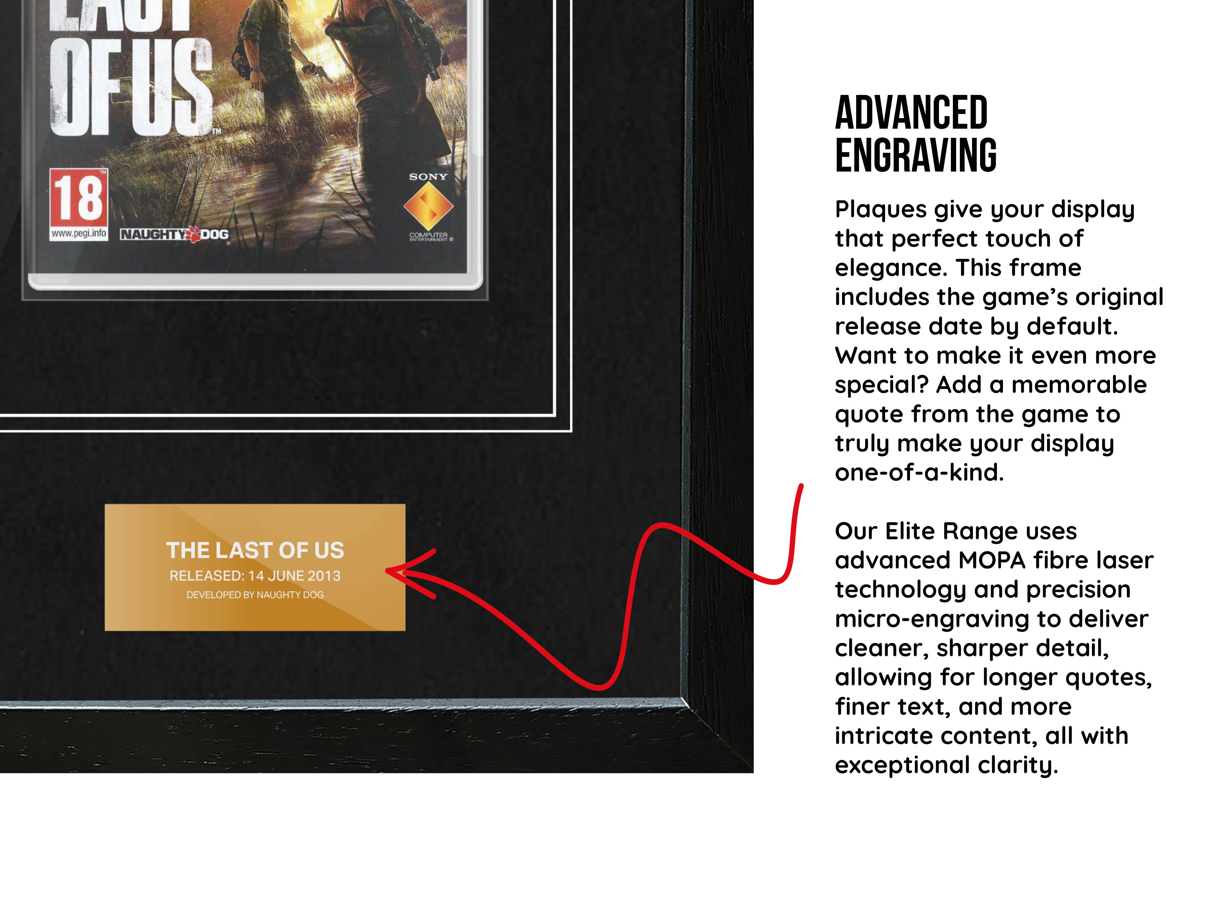 The Last of Us (PS3) Elite Range Frame - Frame-A-Game