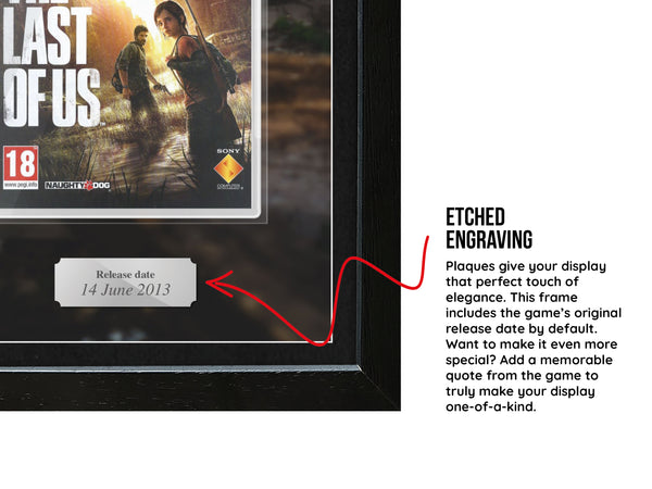 The Last of Us (PS3) Inspired By Exhibition Range Framed Game