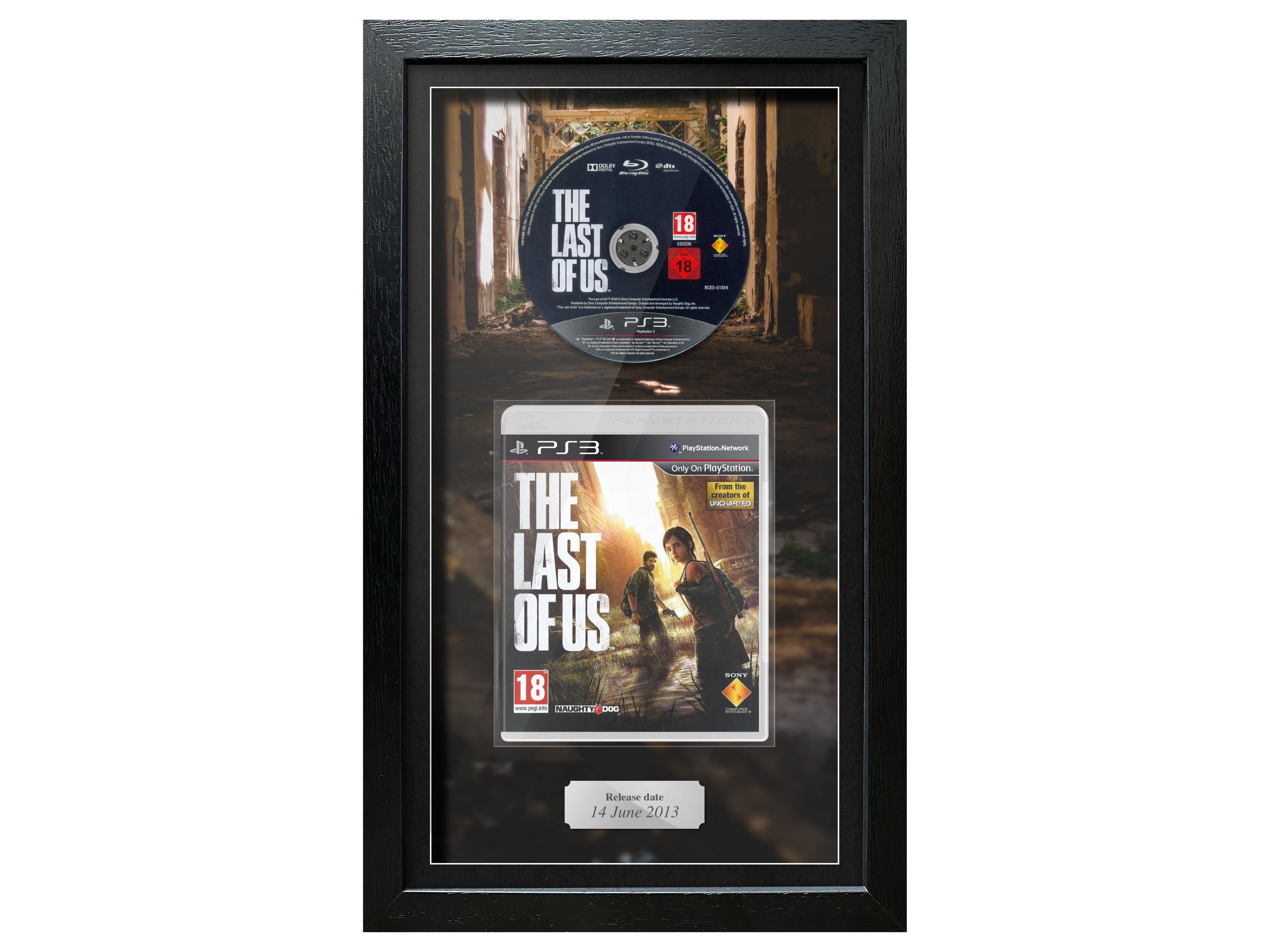 The Last of Us (PS3) Inspired By Exhibition Range Framed Game
