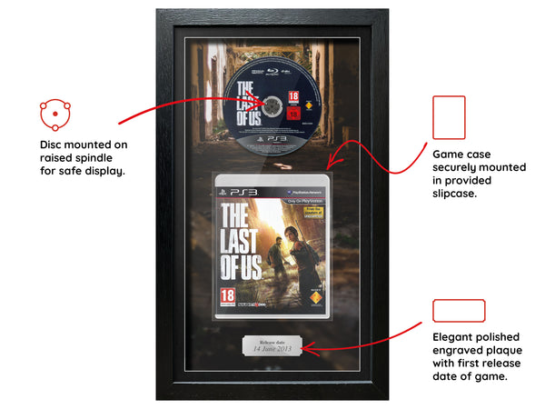 The Last of Us (PS3) Inspired By Exhibition Range Framed Game