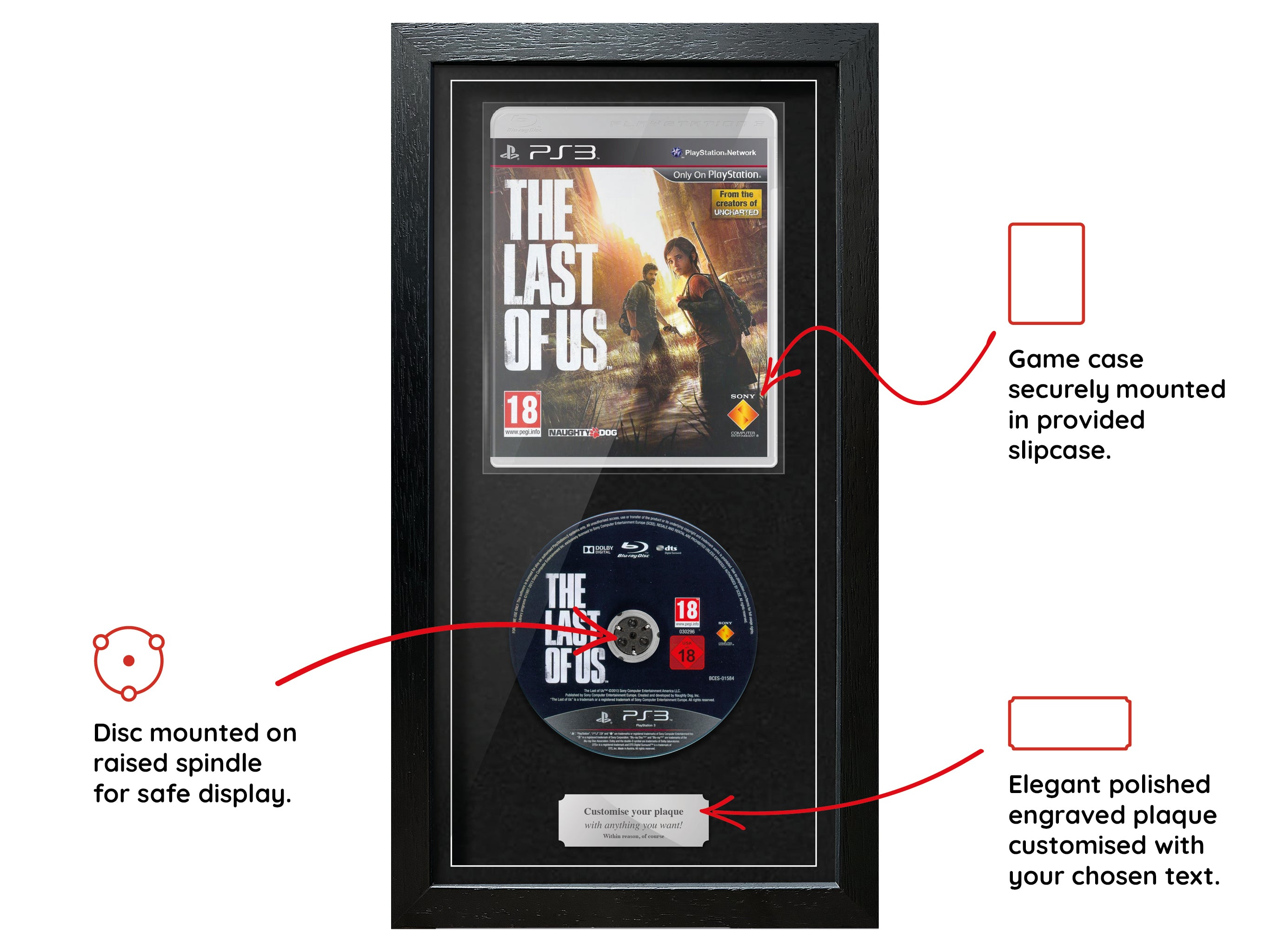 The Last of Us (PS3) Expo Pro Range Framed Game