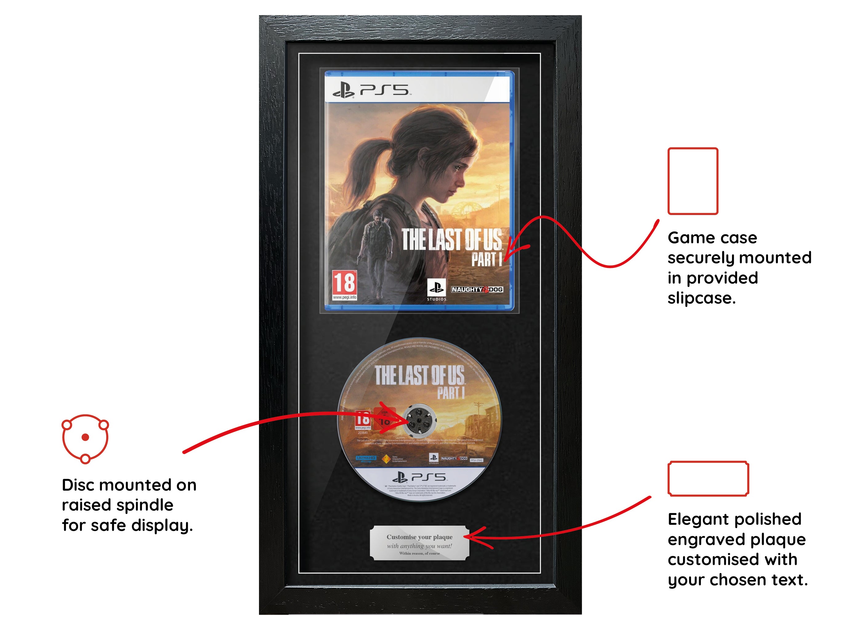 The Last of Us: Part I (PS5) Expo Pro Range Framed Game