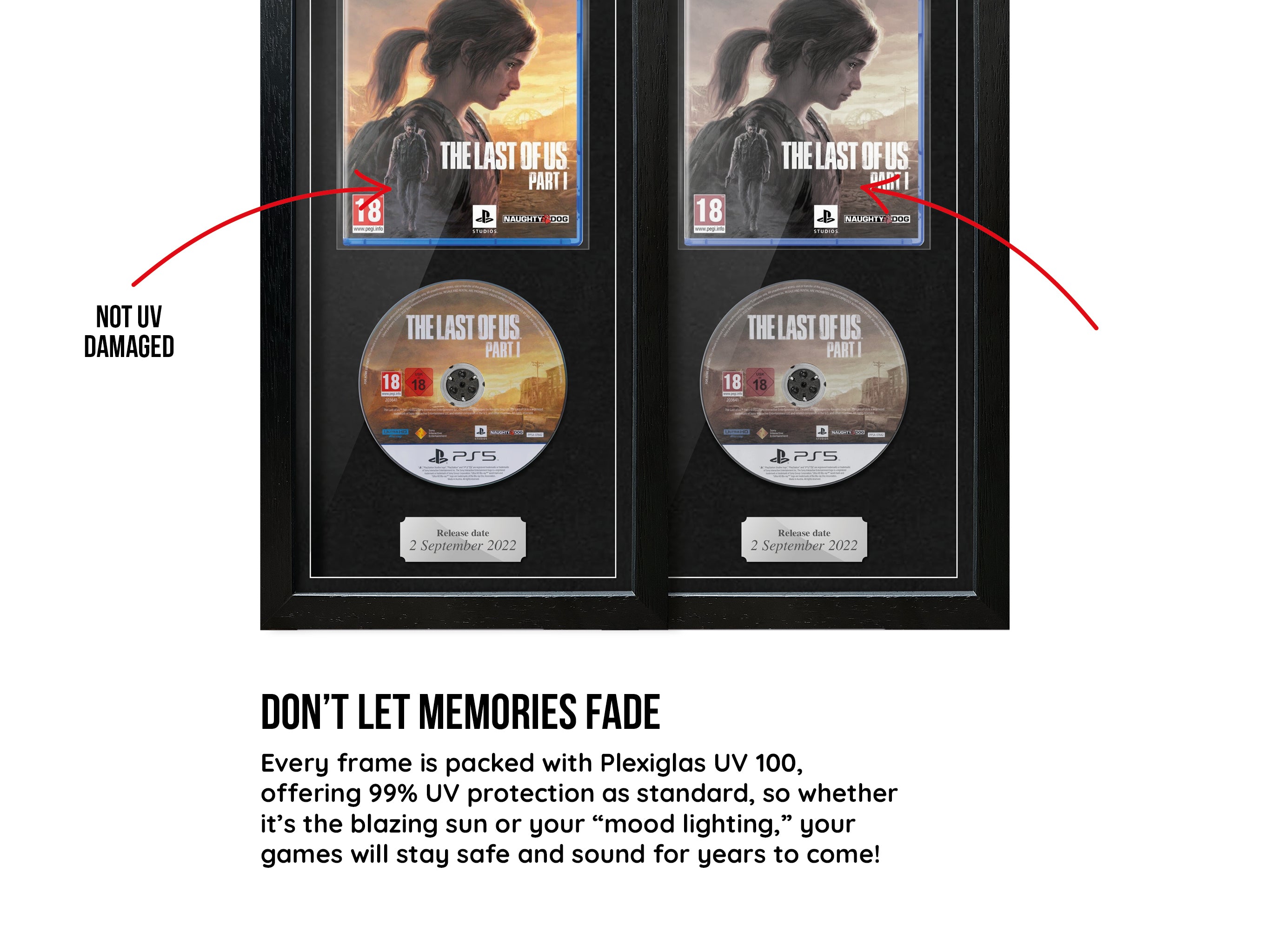 The Last of Us: Part I (PS5) Expo Pro Range Framed Game
