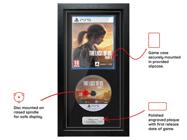 The Last of Us: Part I (PS5) Expo Pro Range Framed Game