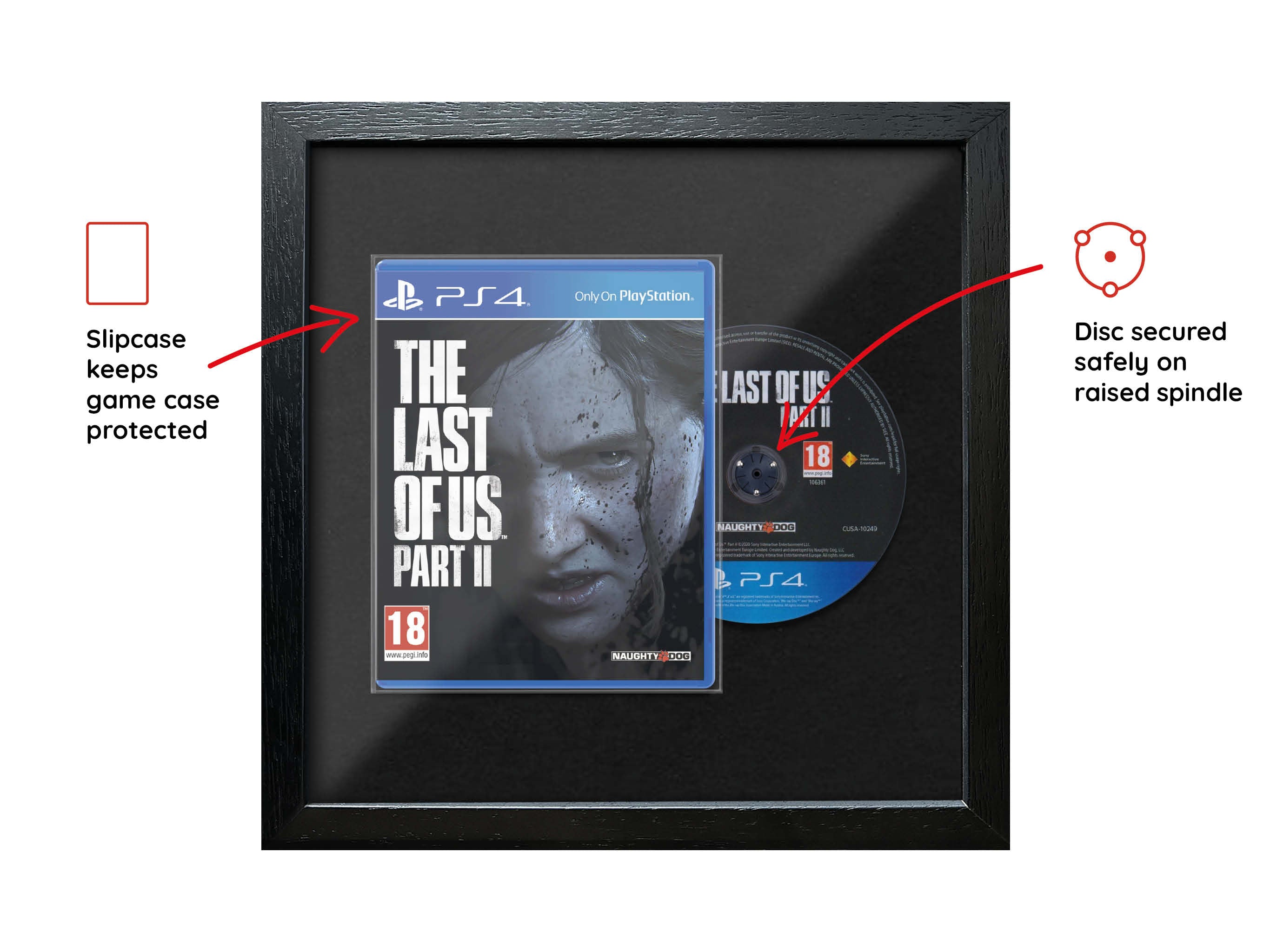 The Last of Us Part II (PS4) New Combined Range Framed Game