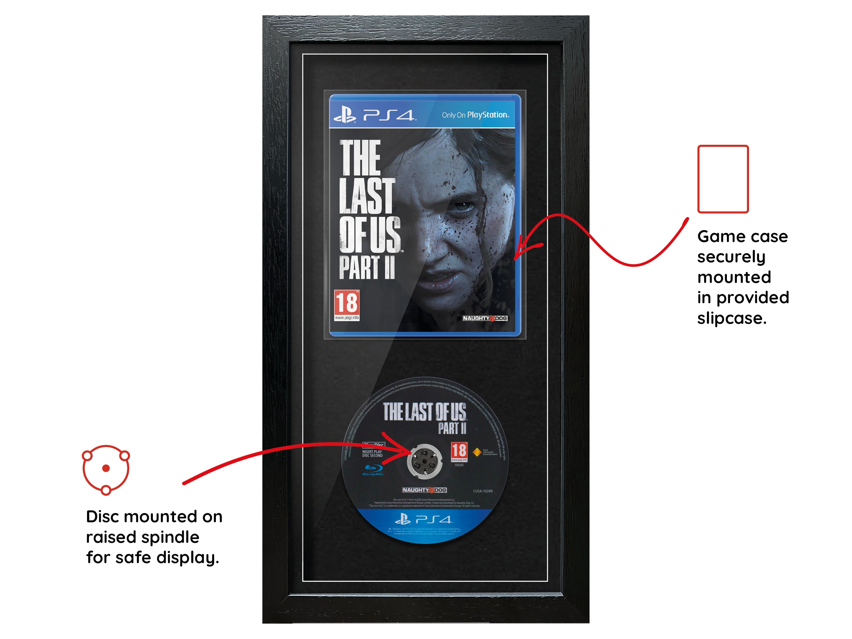 The Last of Us: Part II (PS4) Expo Pro Range Framed Game
