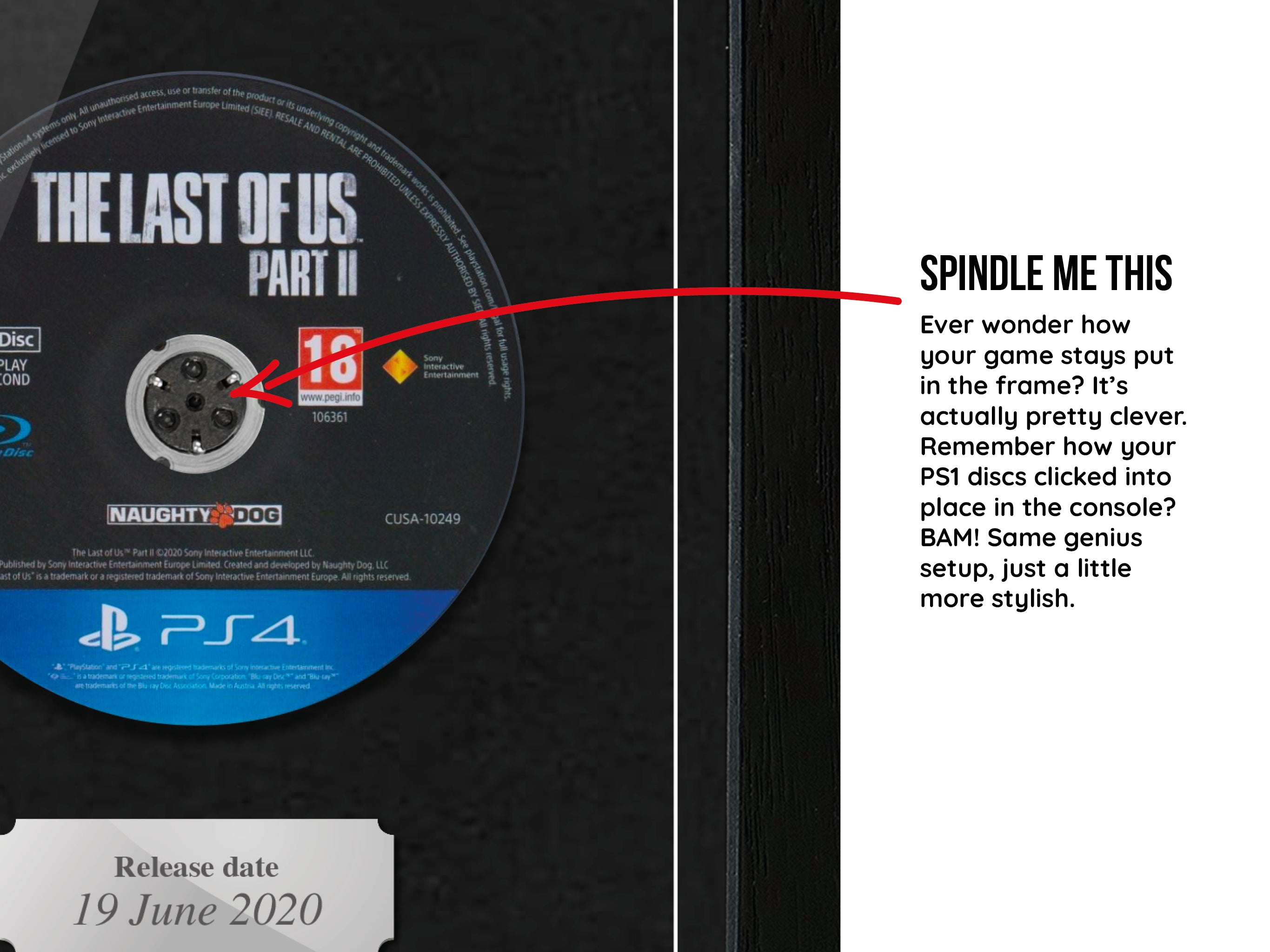 The Last of Us: Part II (PS4) Expo Pro Range Framed Game