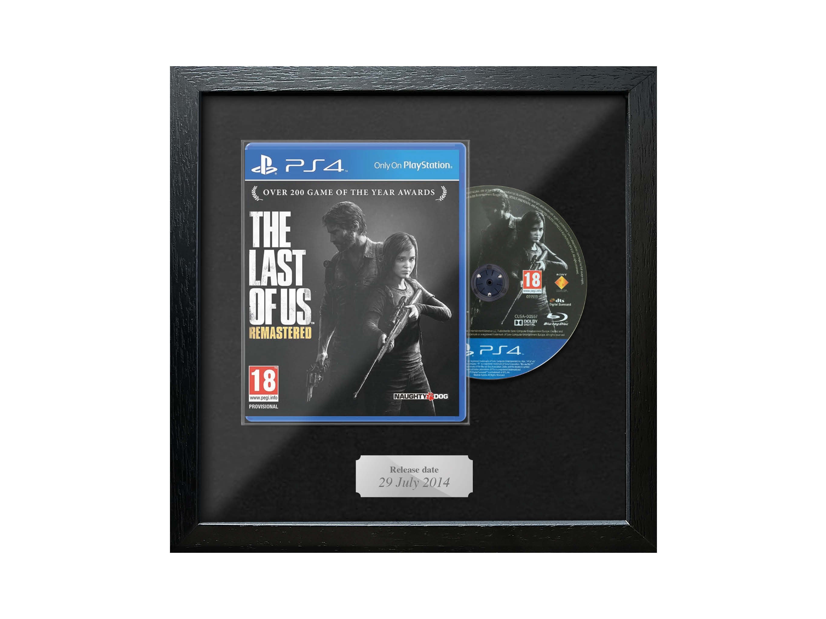 The Last of Us Remastered (PS4) New Combined Range Framed Game