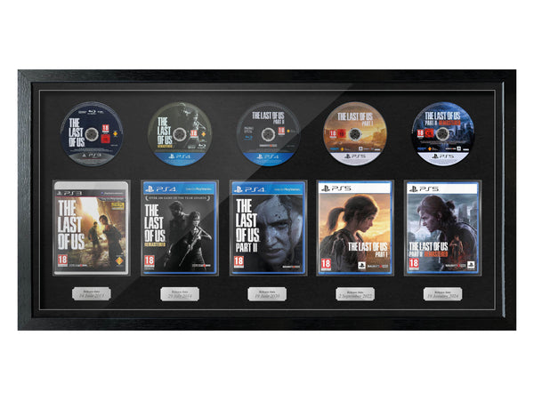 The Last of Us Series (PlayStation) Exhibition Range Framed Games