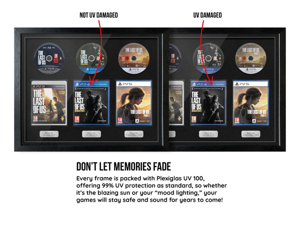 The Last of Us Trilogy (PS3/PS4/PS5) Exhibition Range Framed Games