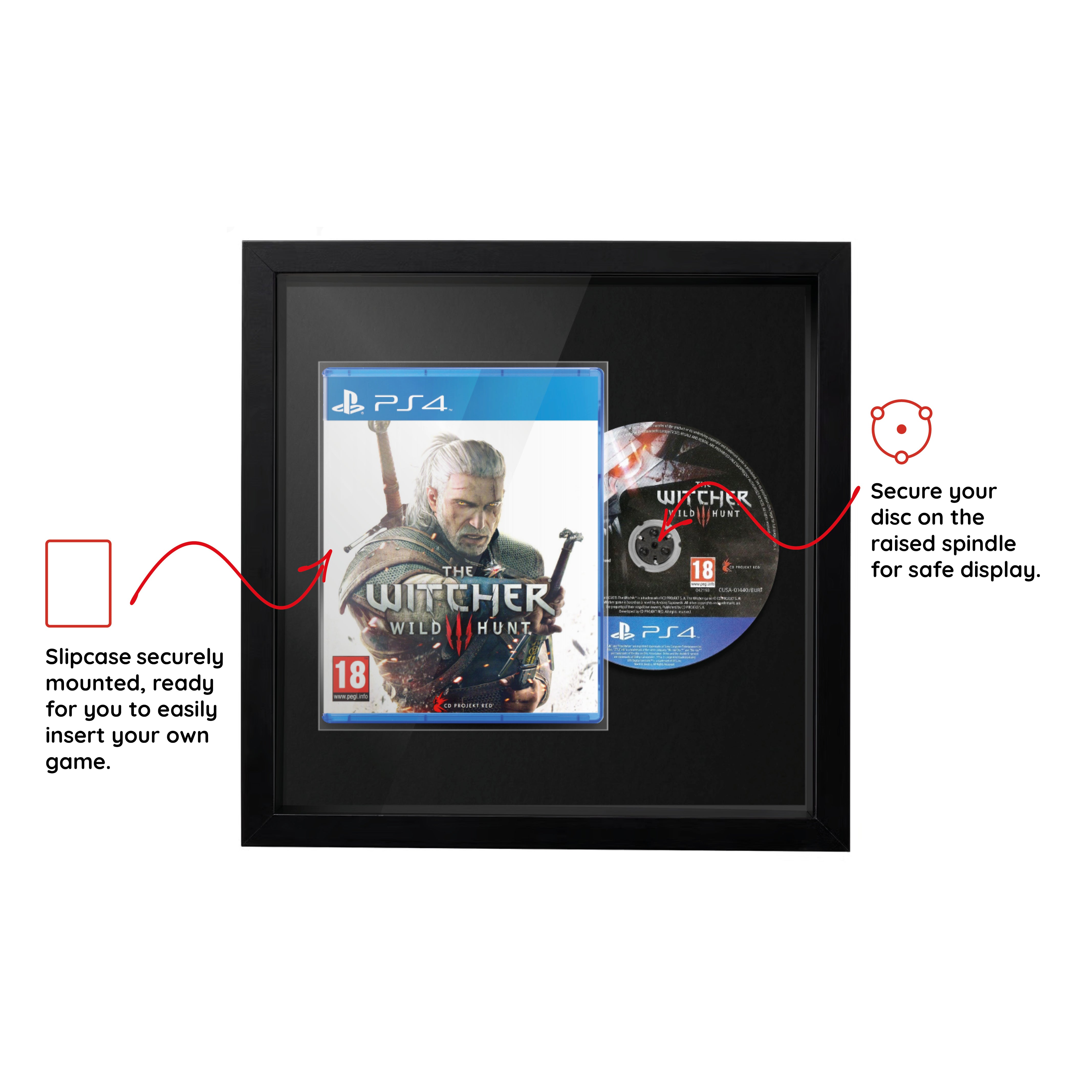 The Witcher 3 (PS4) Framed Game Display