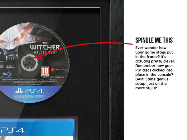 The Witcher 3 (PS4) Exhibition Range Framed Game