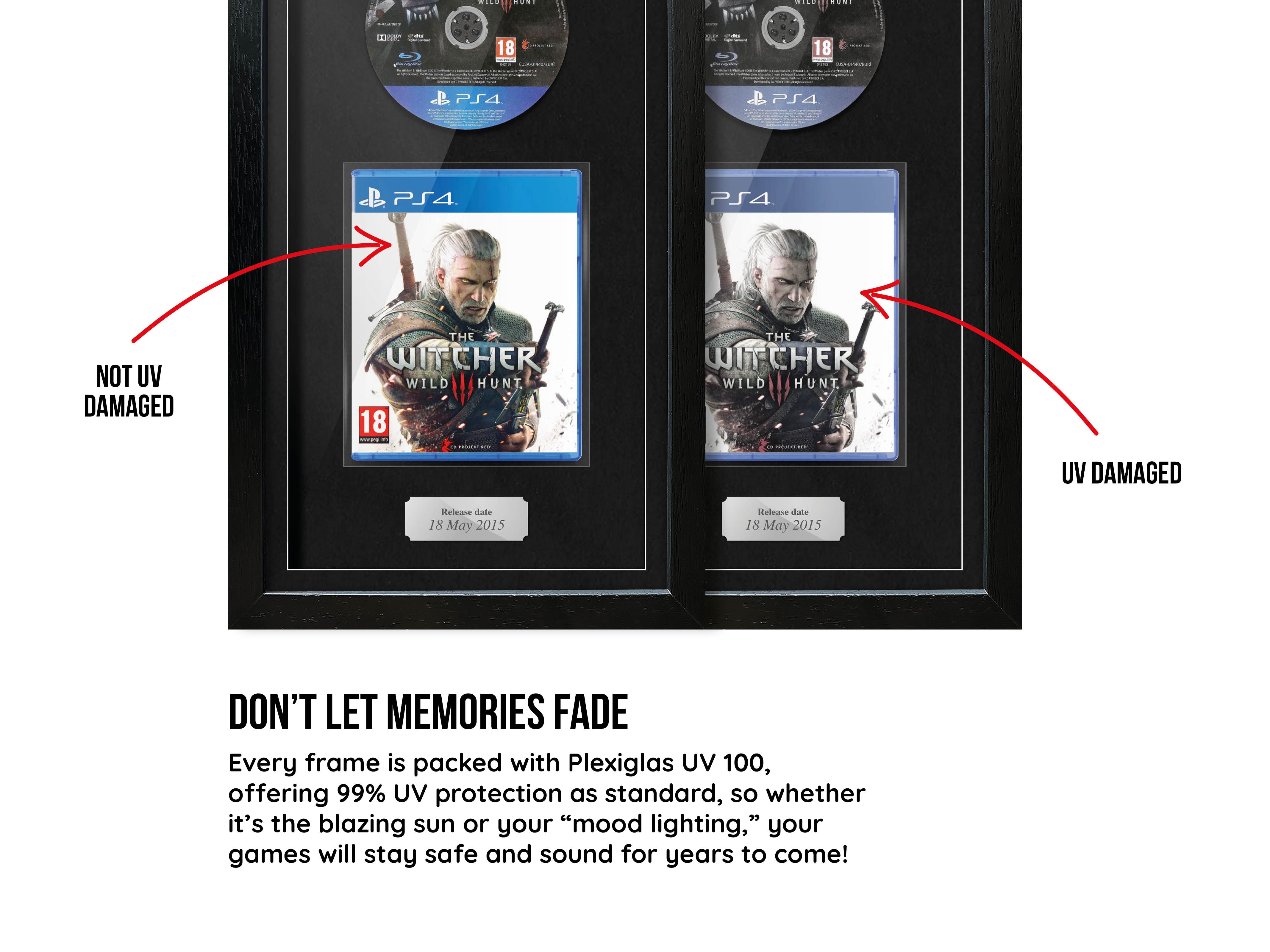 The Witcher 3 (PS4) Exhibition Range Framed Game