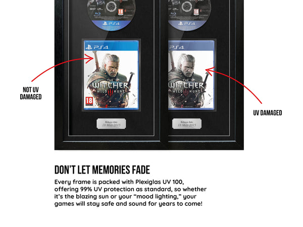 The Witcher 3 (PS4) Exhibition Range Framed Game