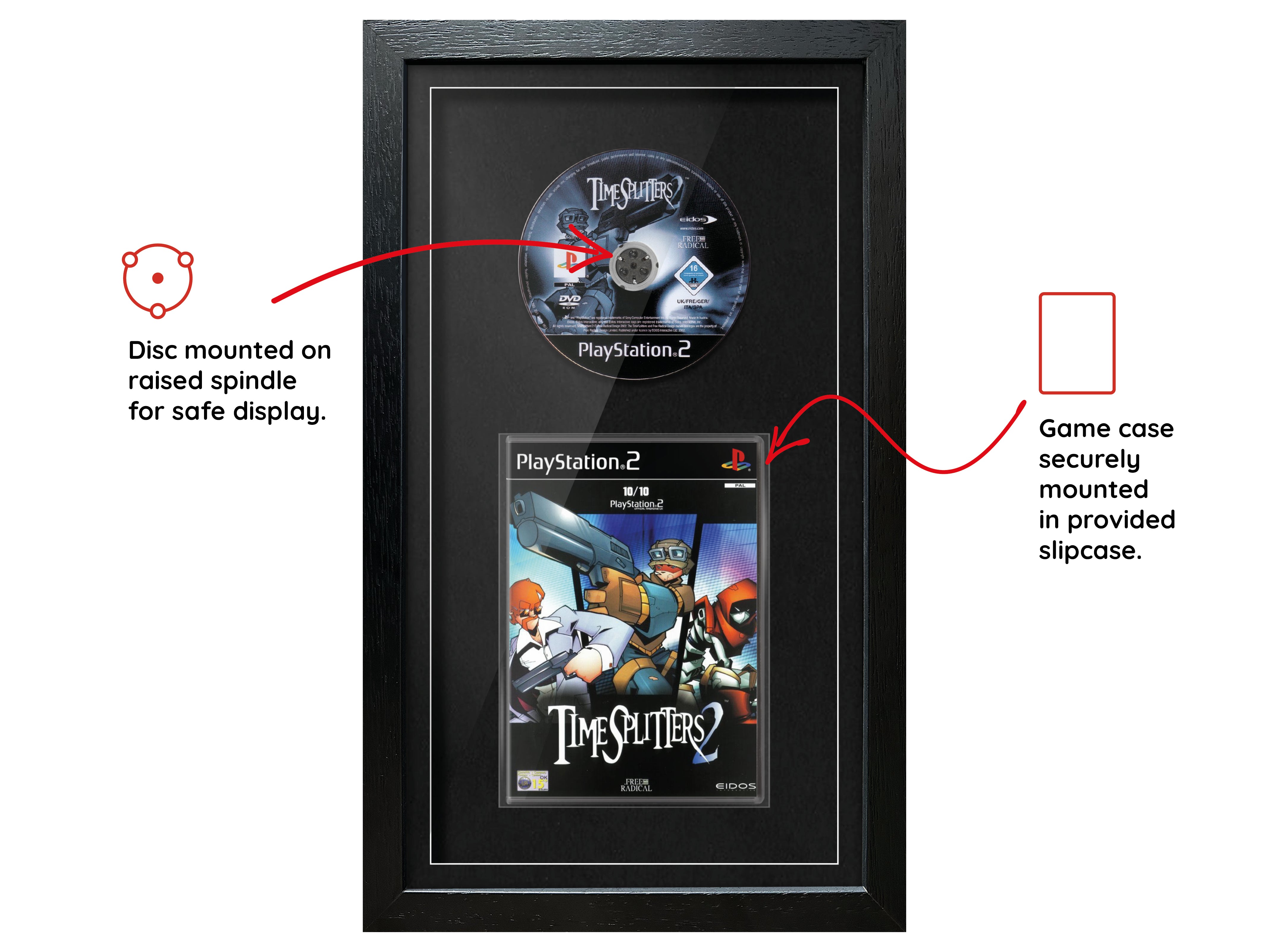 Timesplitters 2 (PS2) Exhibition Range Framed Game