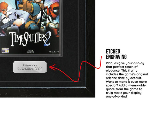 Timesplitters 2 (PS2) Exhibition Range Framed Game