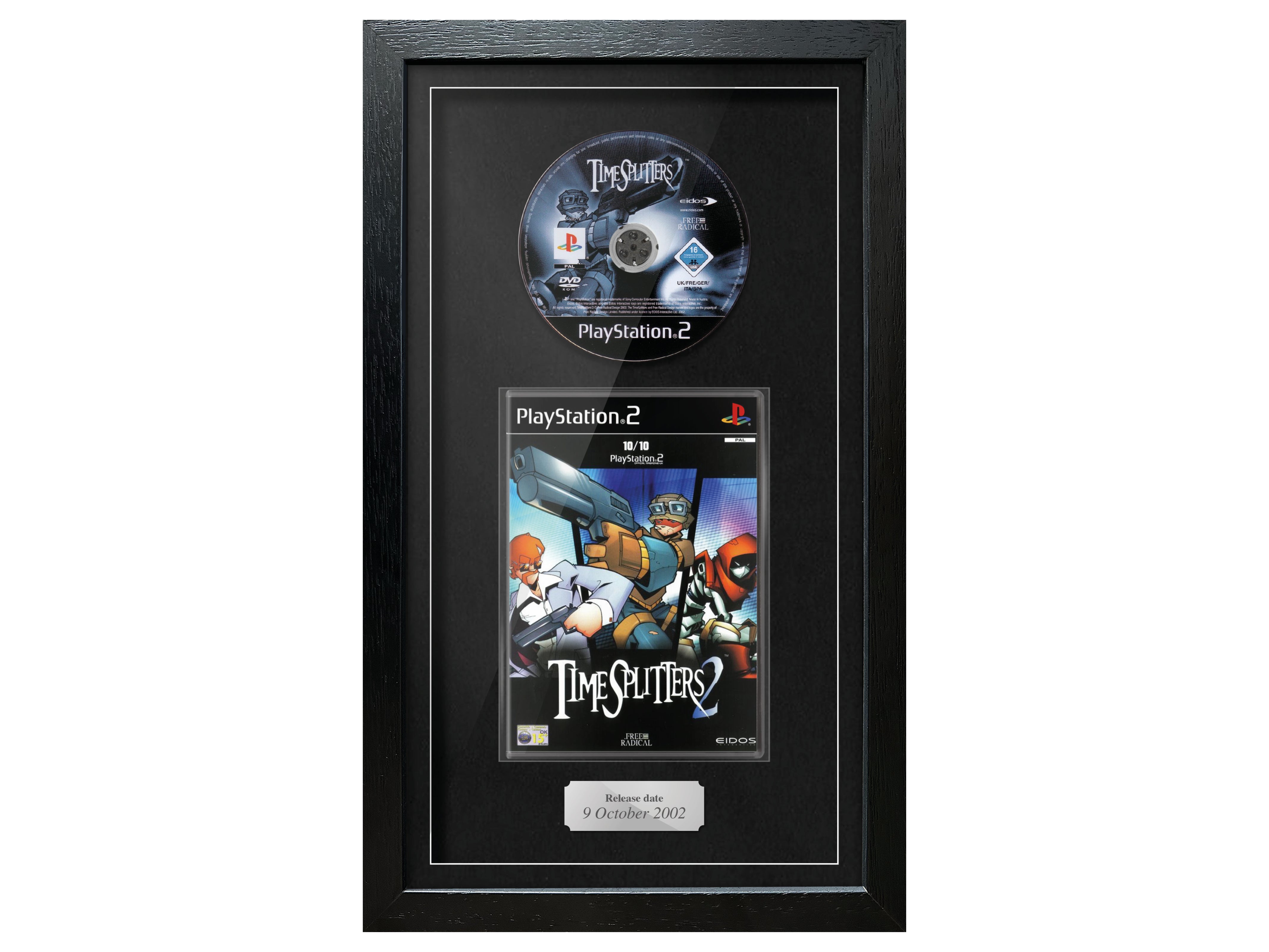 Timesplitters 2 (PS2) Exhibition Range Framed Game