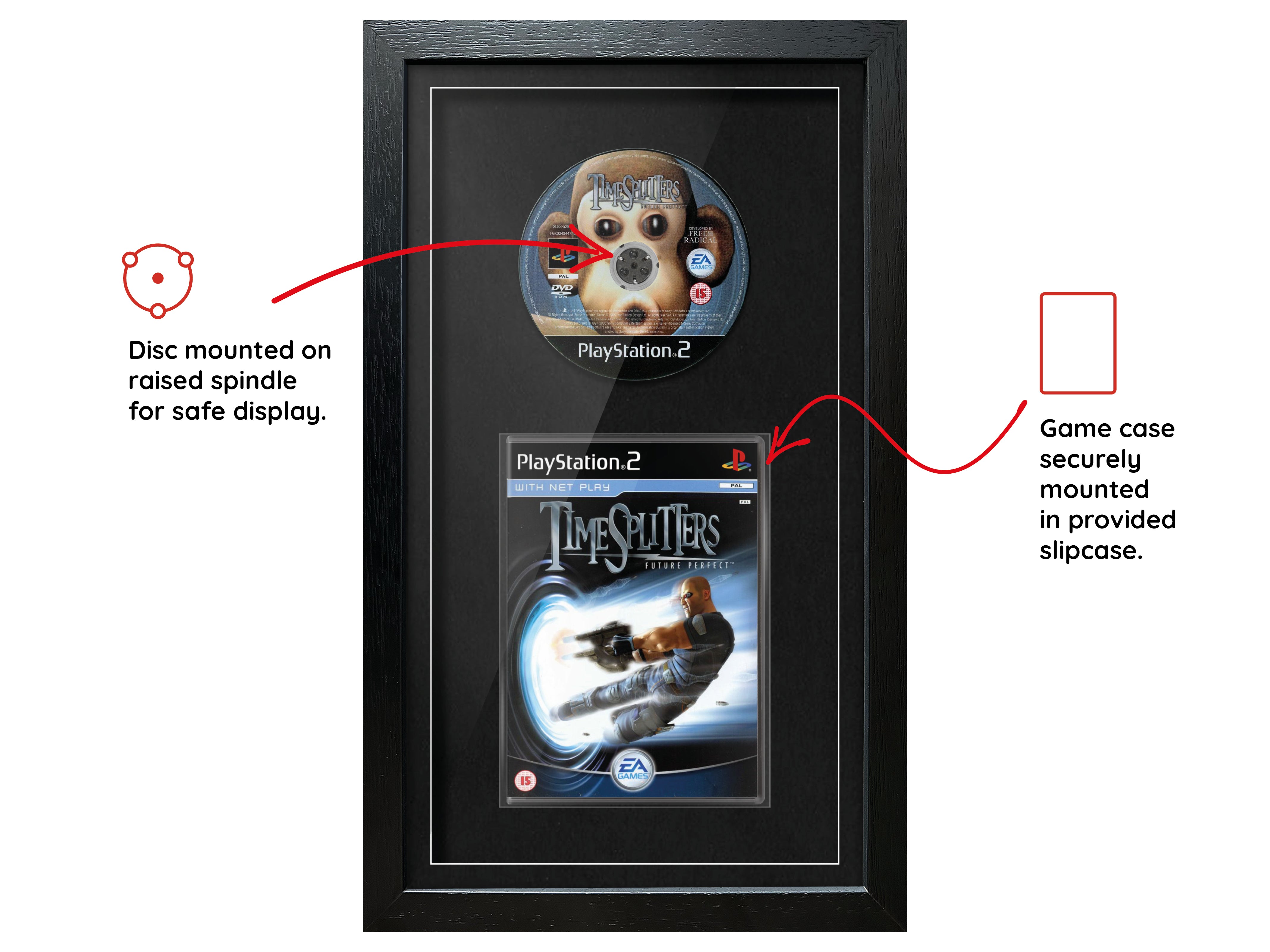Timesplitters: Future Perfect (PS2) Exhibition Range Framed Game