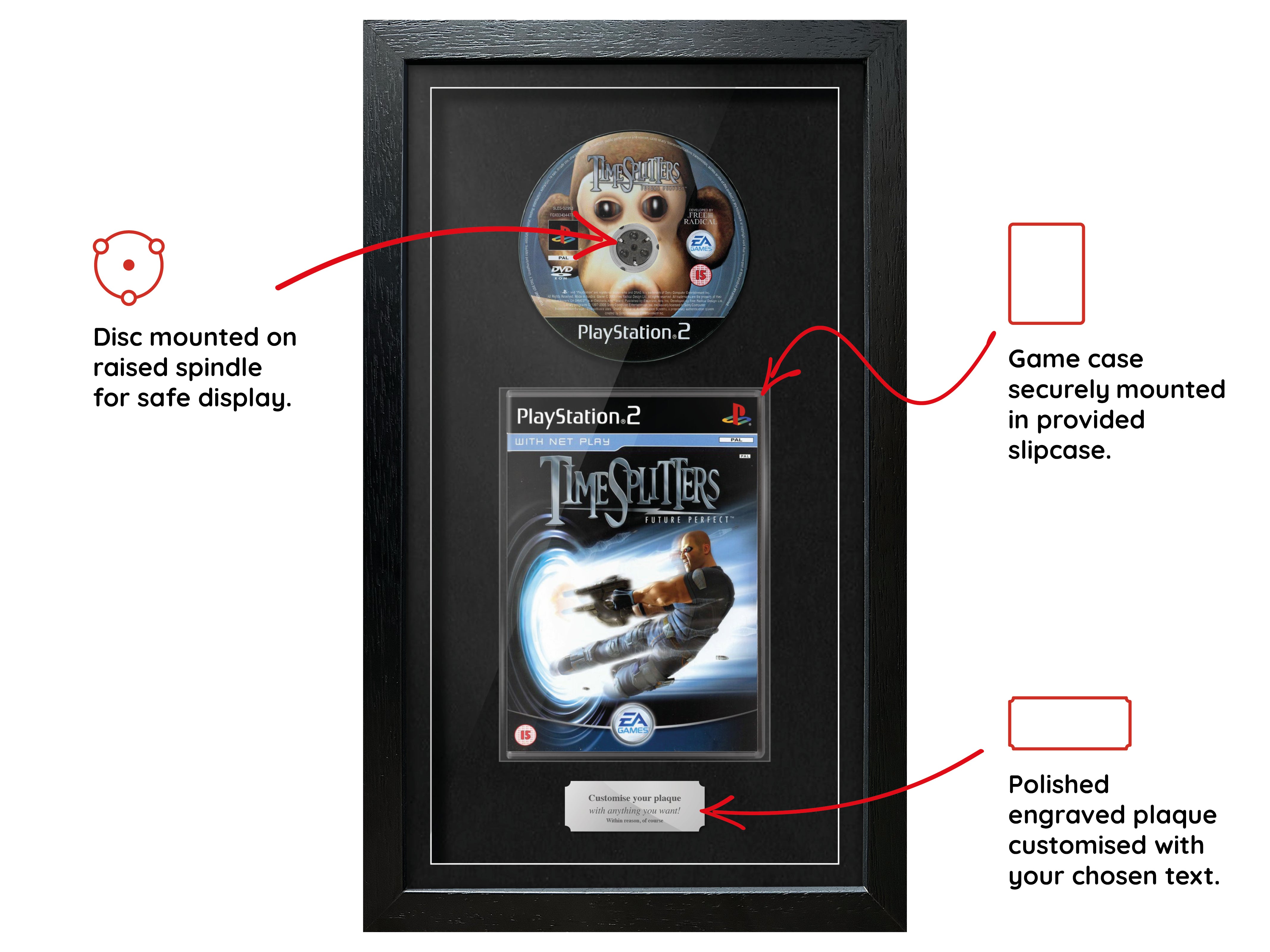 Timesplitters: Future Perfect (PS2) Exhibition Range Framed Game
