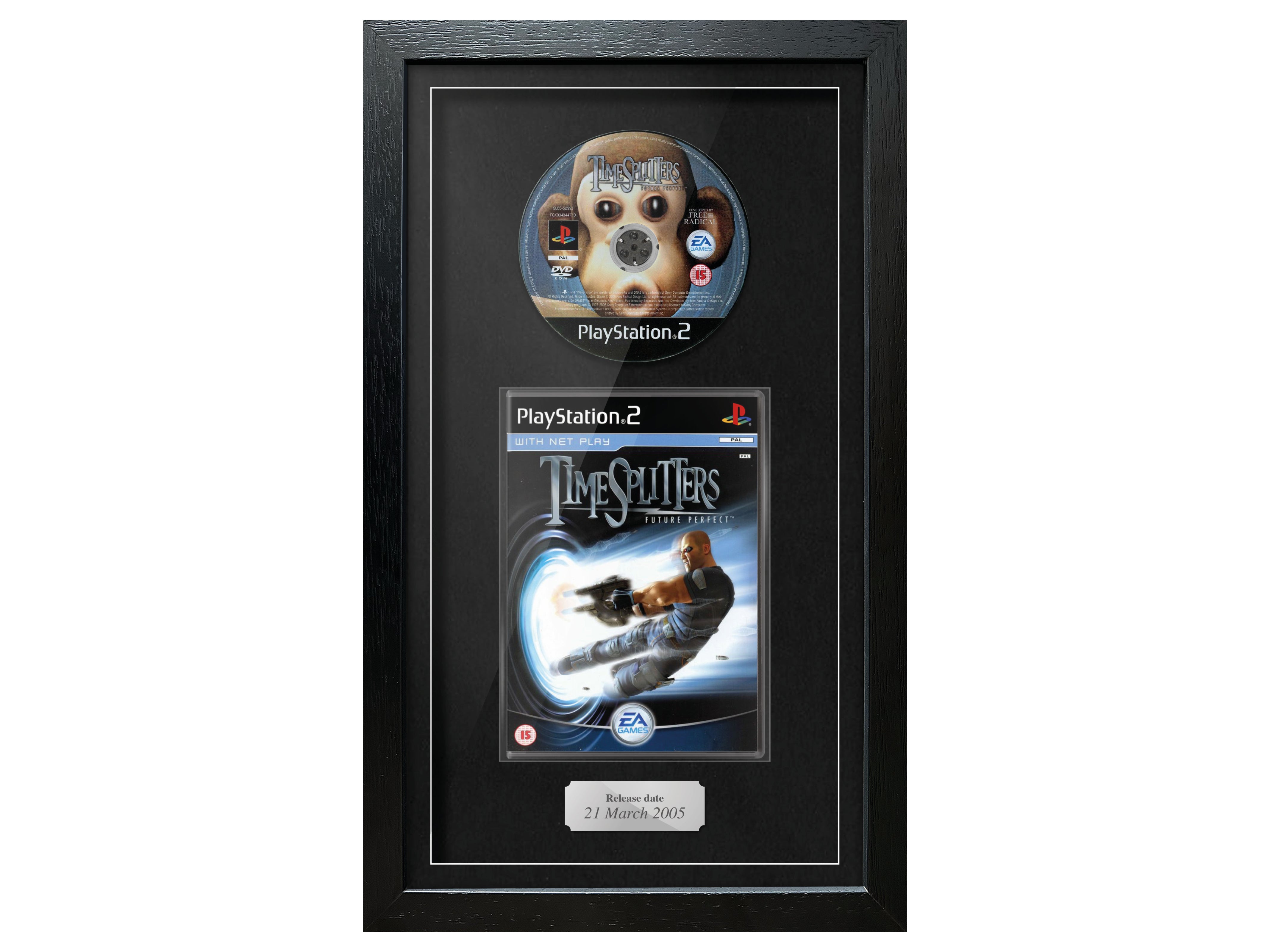 Timesplitters: Future Perfect (PS2) Exhibition Range Framed Game