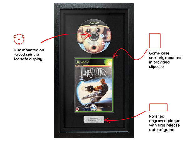 Timesplitters: Future Perfect (Xbox) Exhibition Range Framed Game