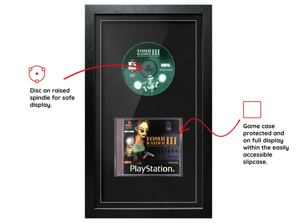 Tomb Raider III: Adventures of Lara Croft (PS1) Exhibition Range Framed Game