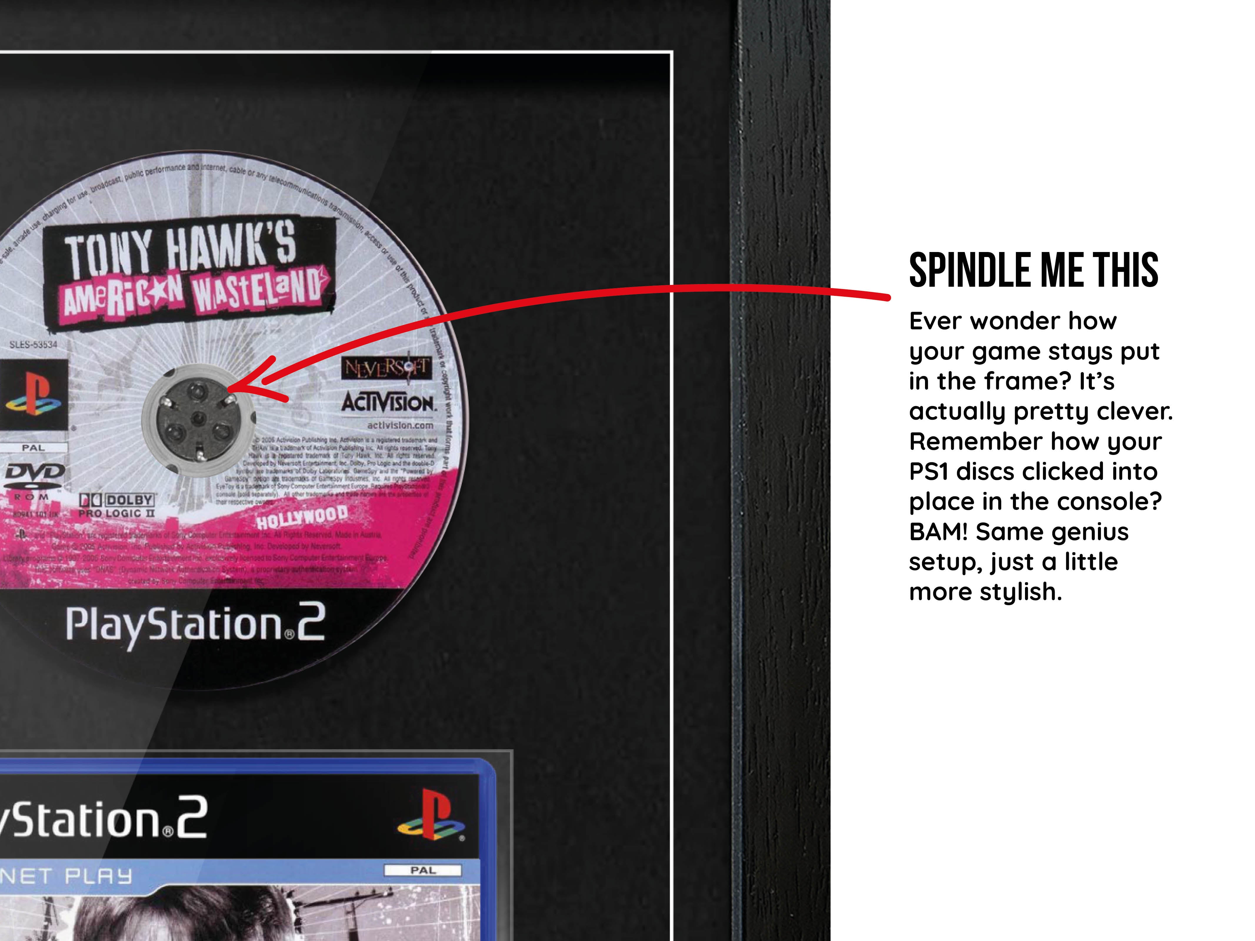 Tony Hawk's American Wasteland (PS2) Exhibition Range Framed Game