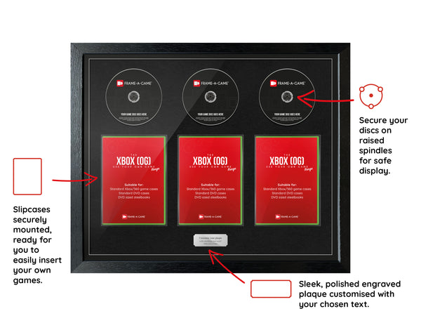 Use Your Own Games Trilogy (Xbox) Exhibition Range Frame