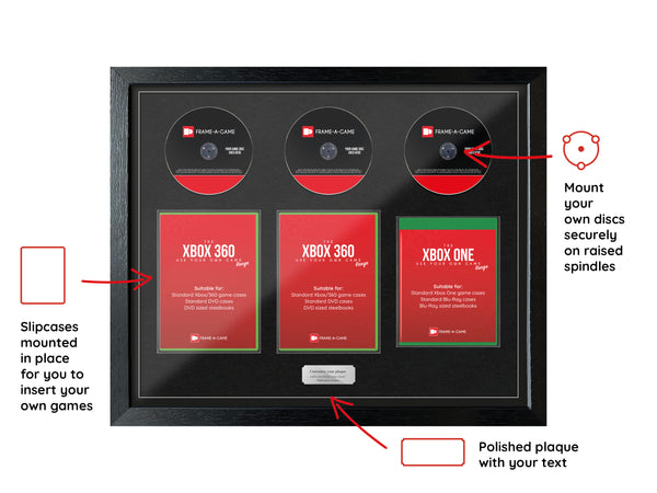 The Use Your Own Games Trilogy (Xbox) Exhibition Range Frame