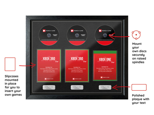 The Use Your Own Games (Xbox) Trilogy Range Frame