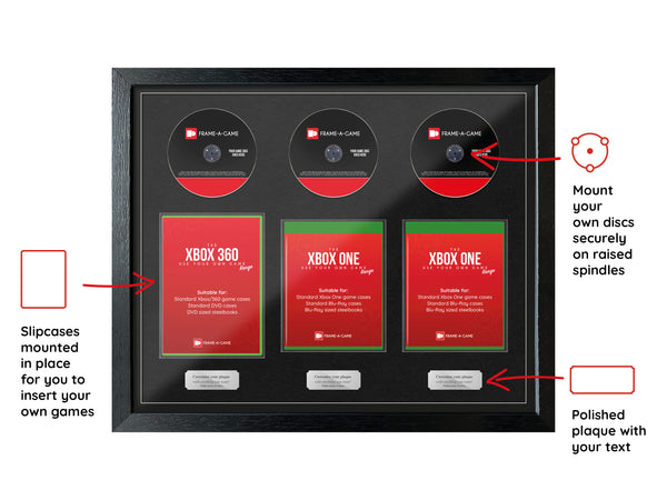 The Use Your Own Games Trilogy (Xbox) Exhibition Range Frame