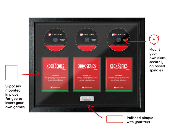 The Use Your Own Games Trilogy (Xbox) Exhibition Range Frame