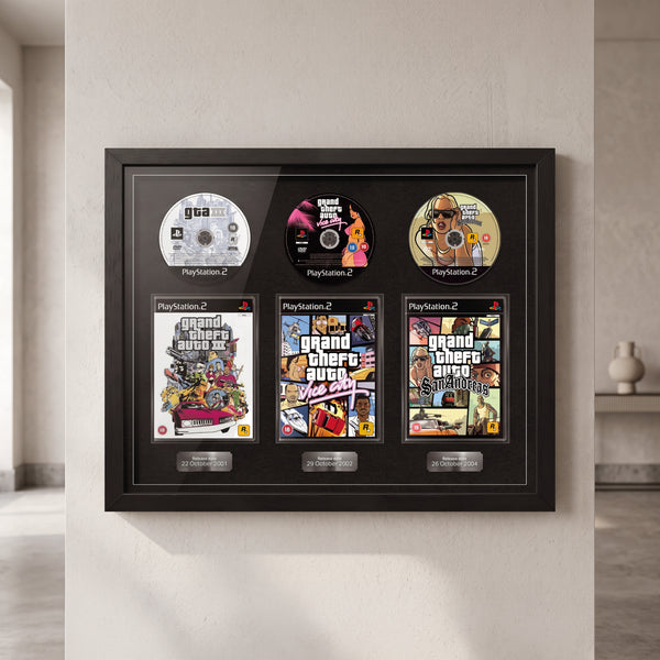 Use Your Own PlayStation Games Trio Display Frame