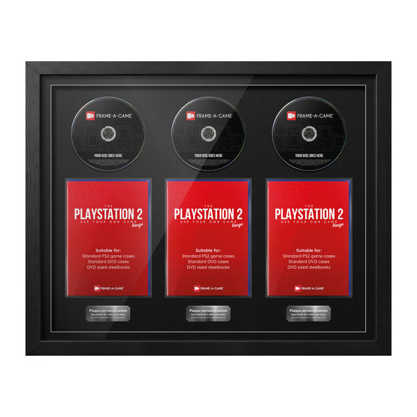 Use Your Own PlayStation Games Trio Display Frame