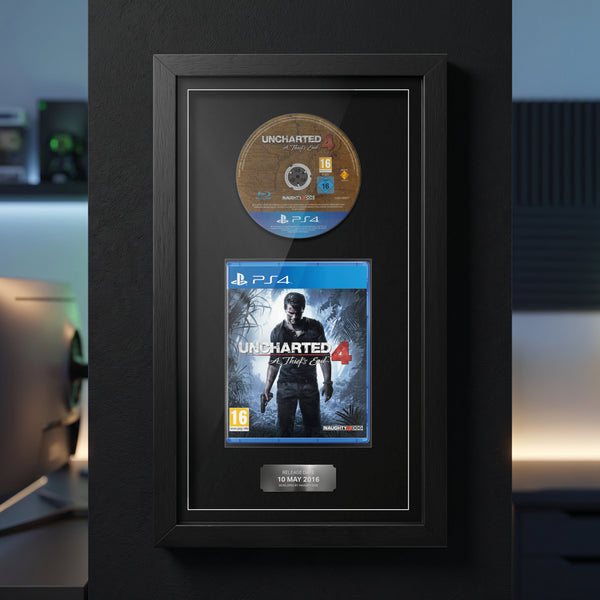 Uncharted 4: A Thief's End (PS4) Exhibition Range Framed Game