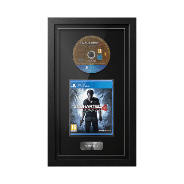 Uncharted 4: A Thief's End (PS4) Exhibition Range Framed Game
