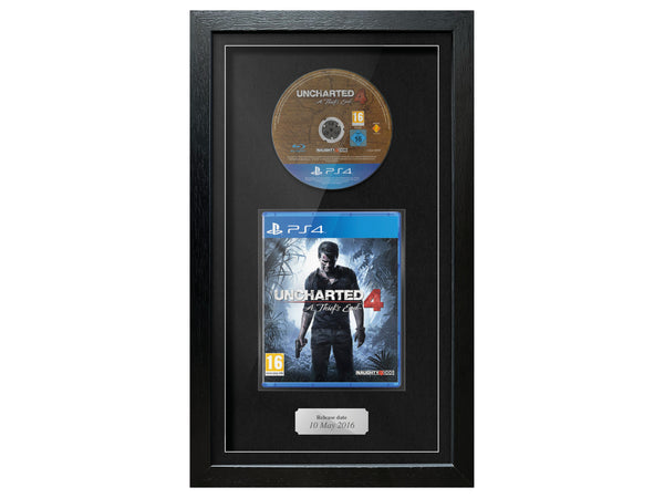 Uncharted 4: A Thief's End (PS4) Exhibition Range Framed Game