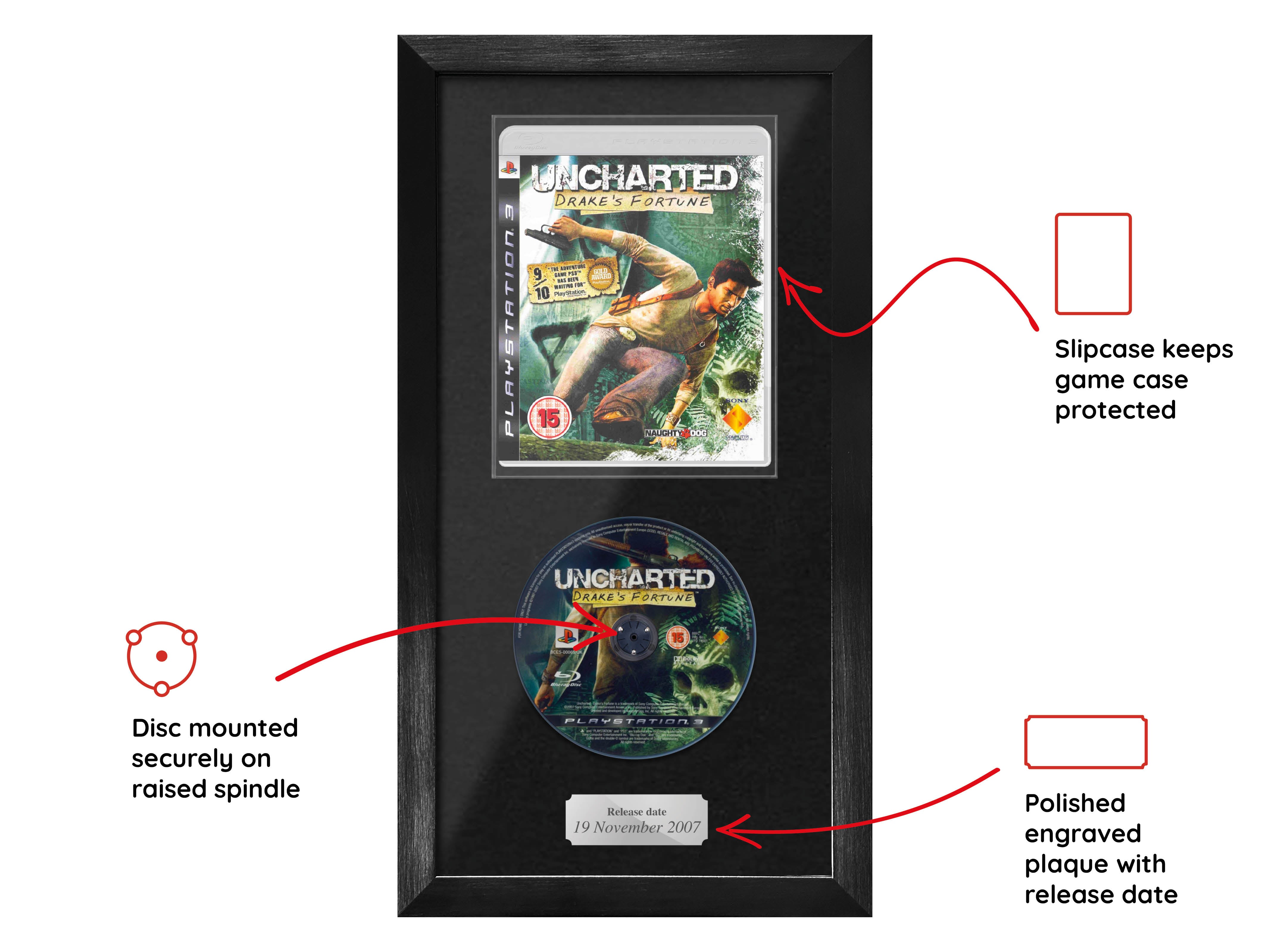 Uncharted: Drake's Fortune (Expo Range) Framed Game