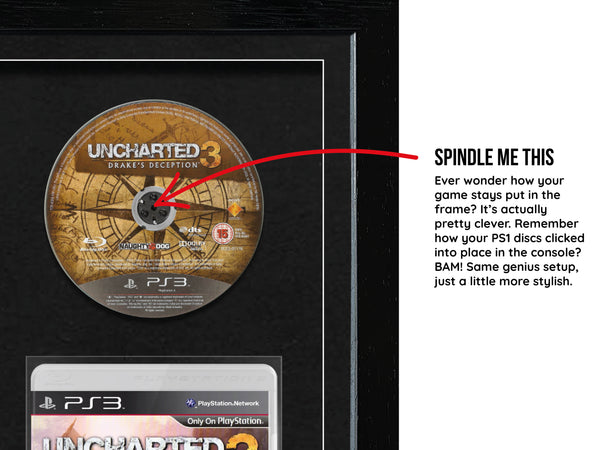 The Uncharted Trilogy (PS3) Exhibition Range Framed Games