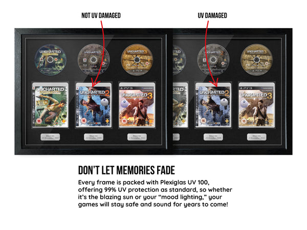 The Uncharted Trilogy (PS3) Exhibition Range Framed Games