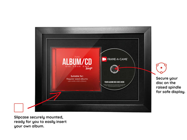 Use Your Own Album (CD) ShowCase Range Frame