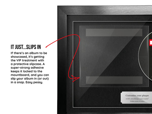 Use Your Own Album (CD) ShowCase Range Frame