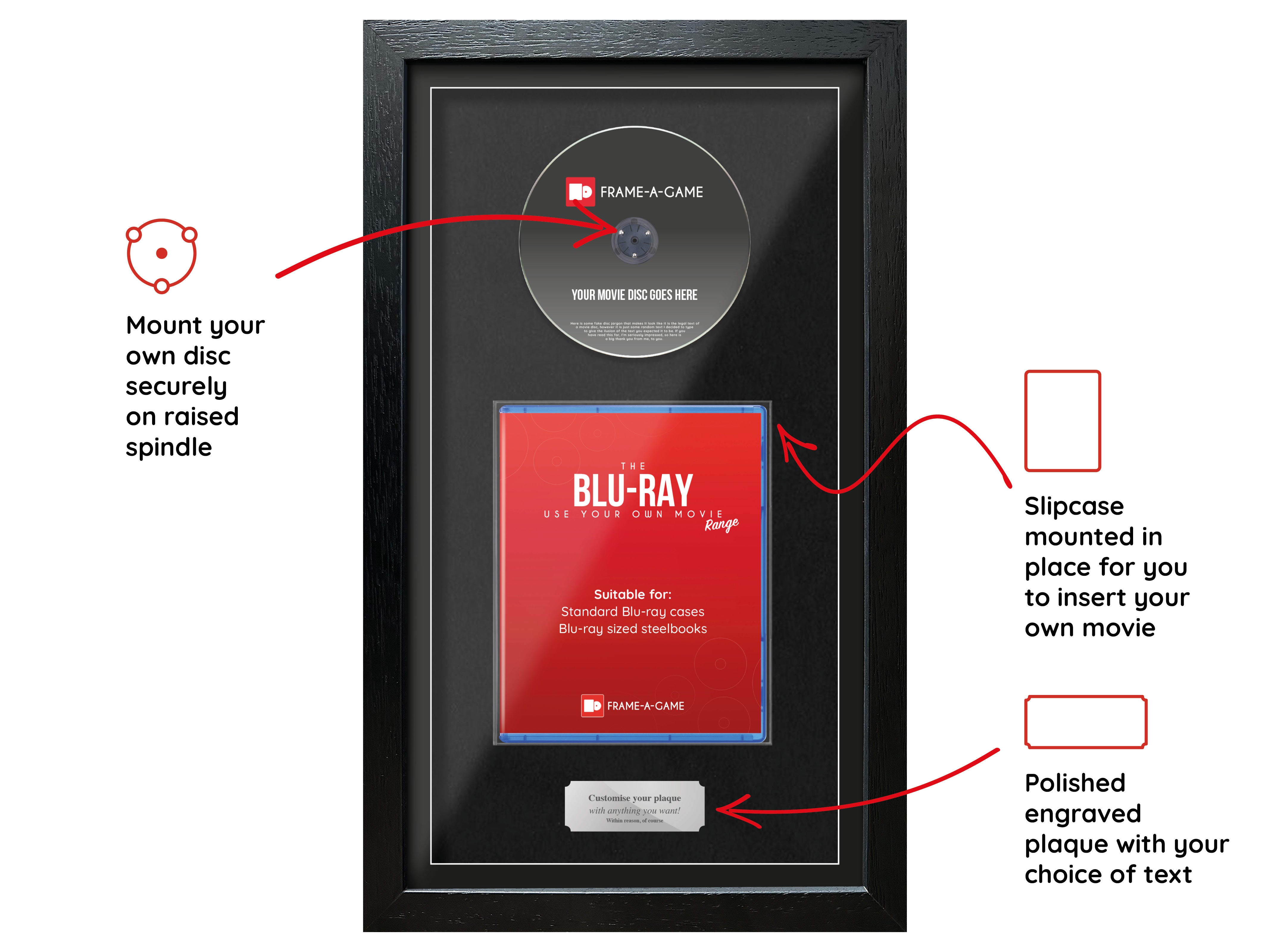 Use Your Own Movie (Blu-ray) Exhibition Range Frame