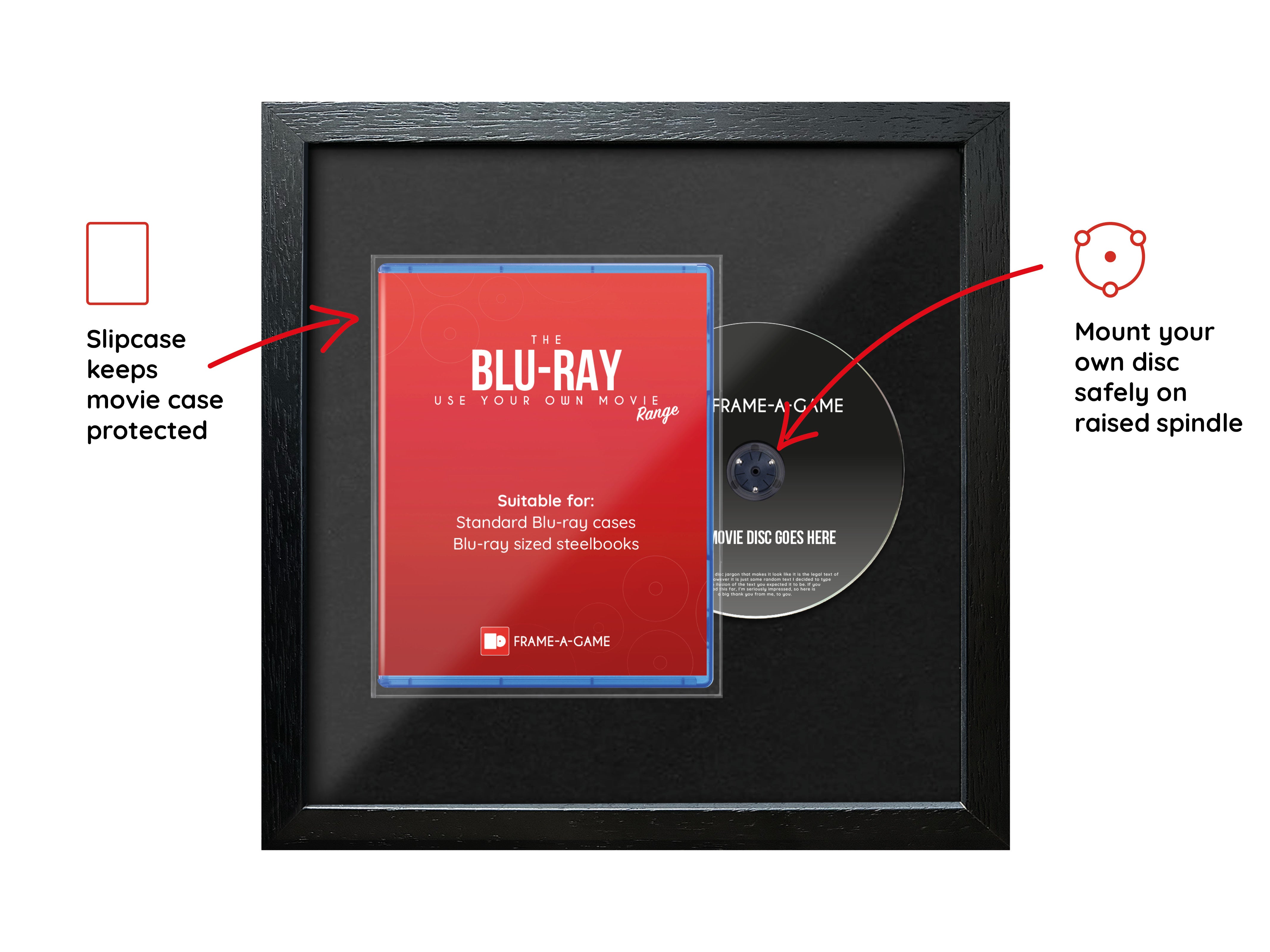 Use Your Own Movie (Blu-ray) Combined Range Frame