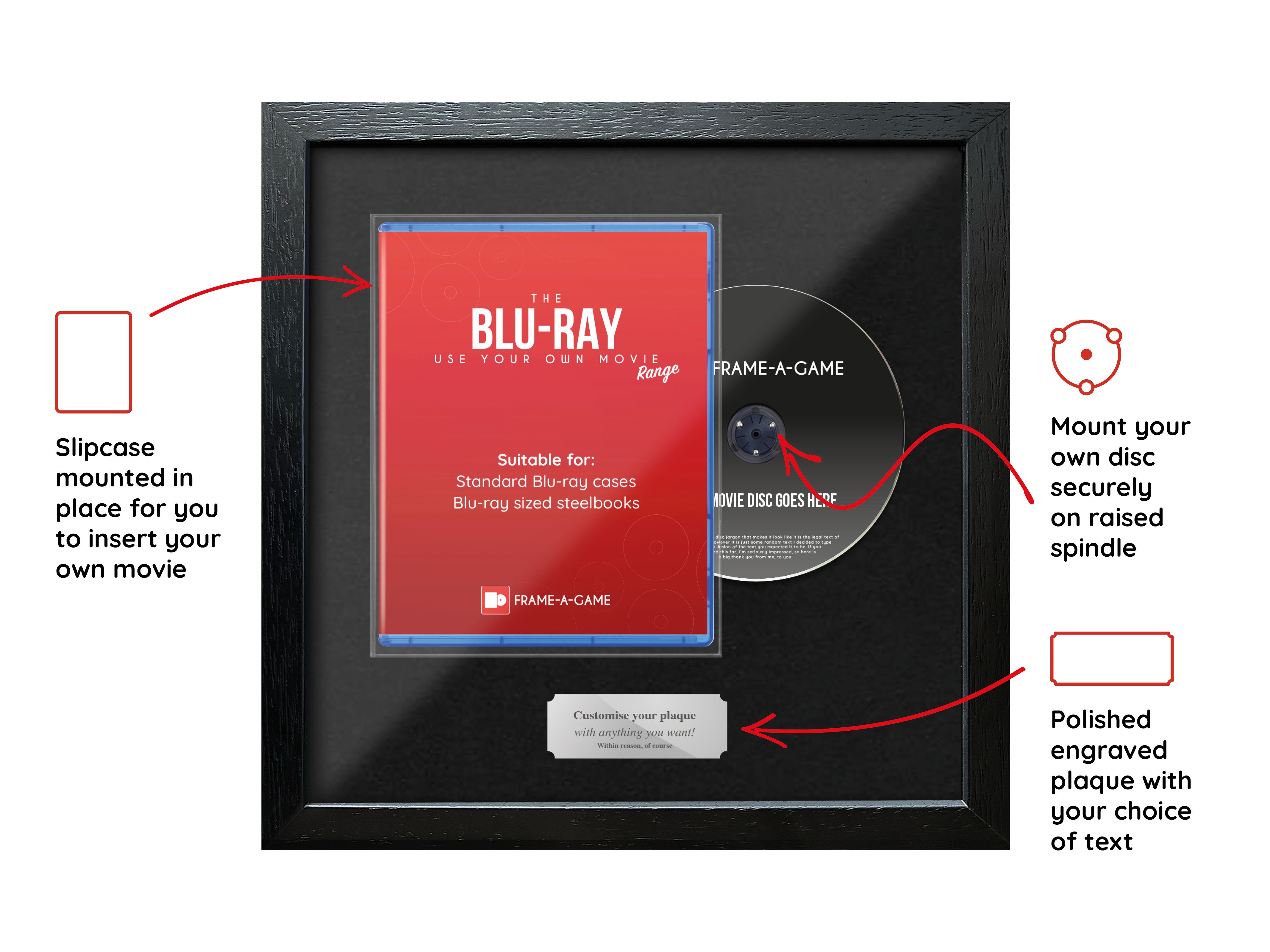 Use Your Own Movie (Blu-ray) Combined Range Frame