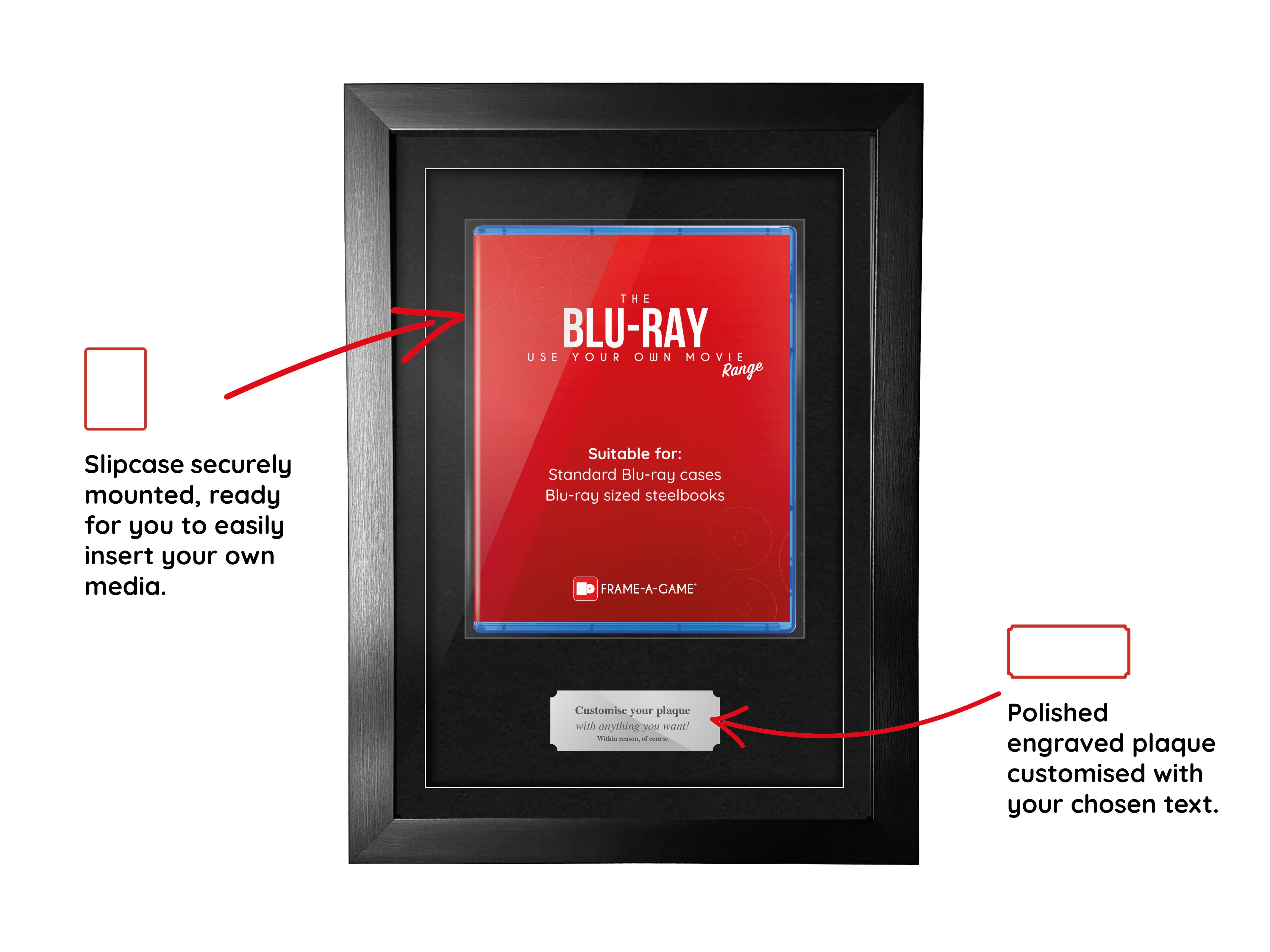 Use Your Own Movie (Blu-ray) ShowCase Range Frame