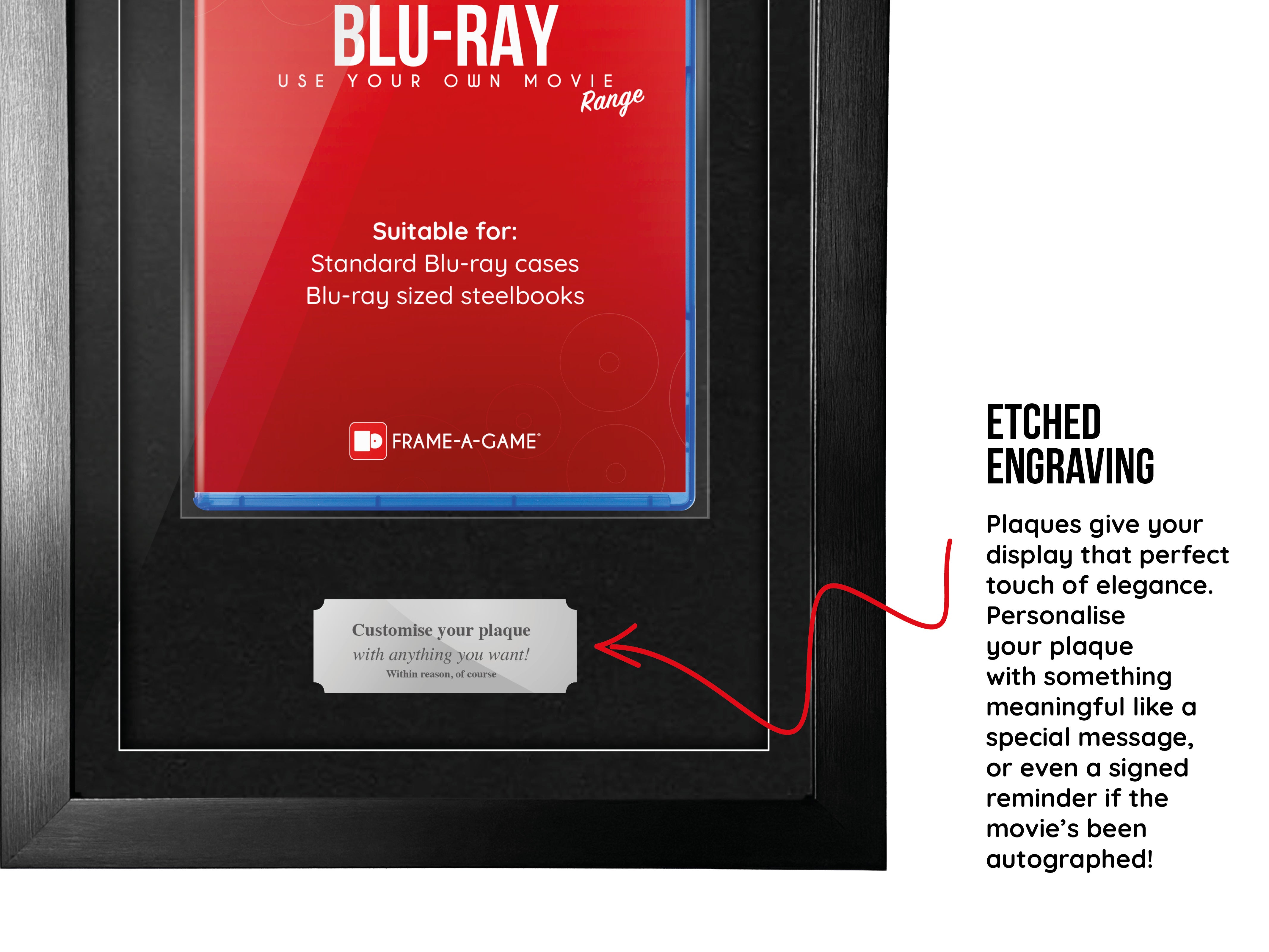 Use Your Own Movie (Blu-ray) ShowCase Range Frame