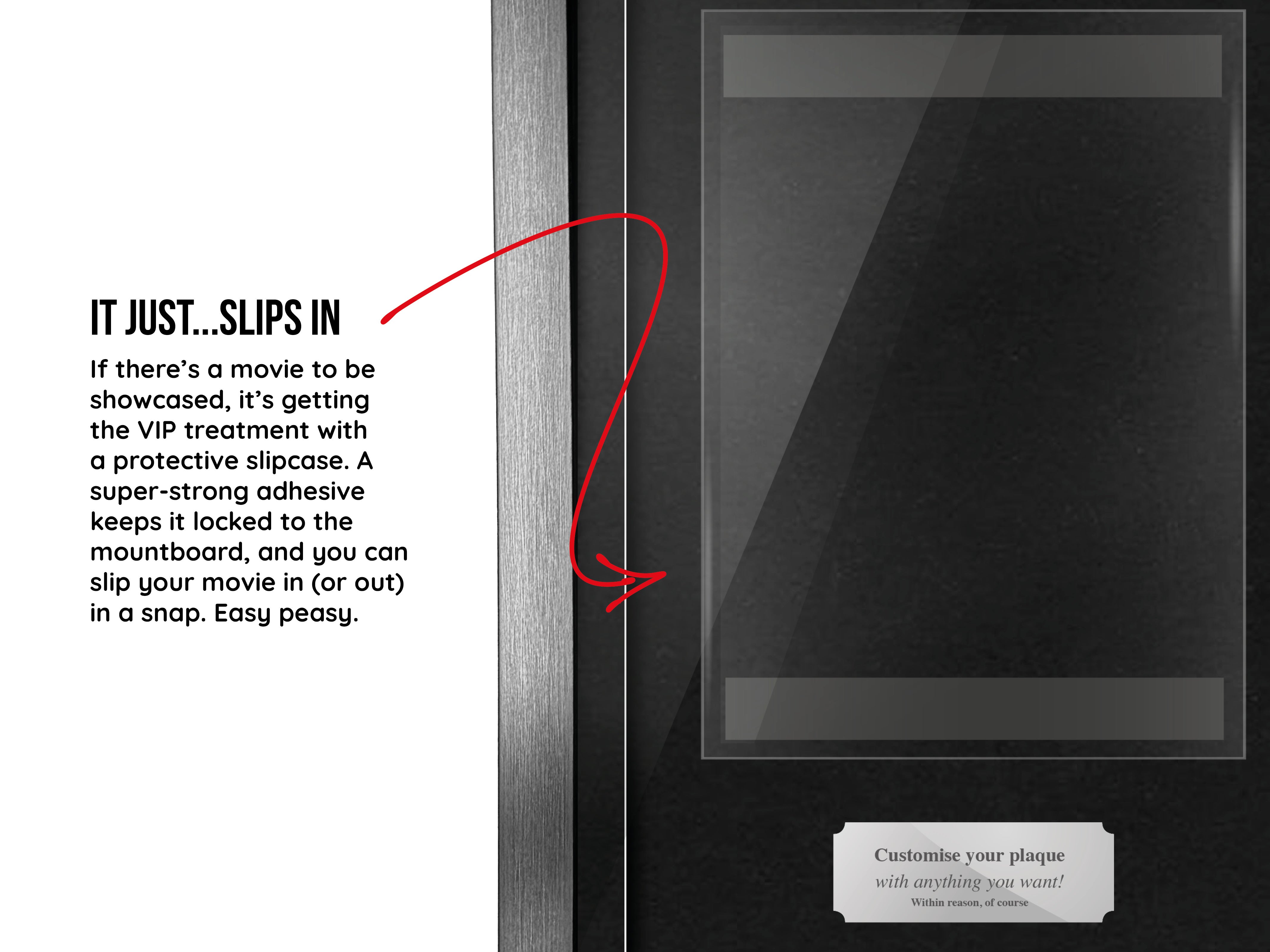 Use Your Own Movie (Blu-ray) ShowCase Range Frame