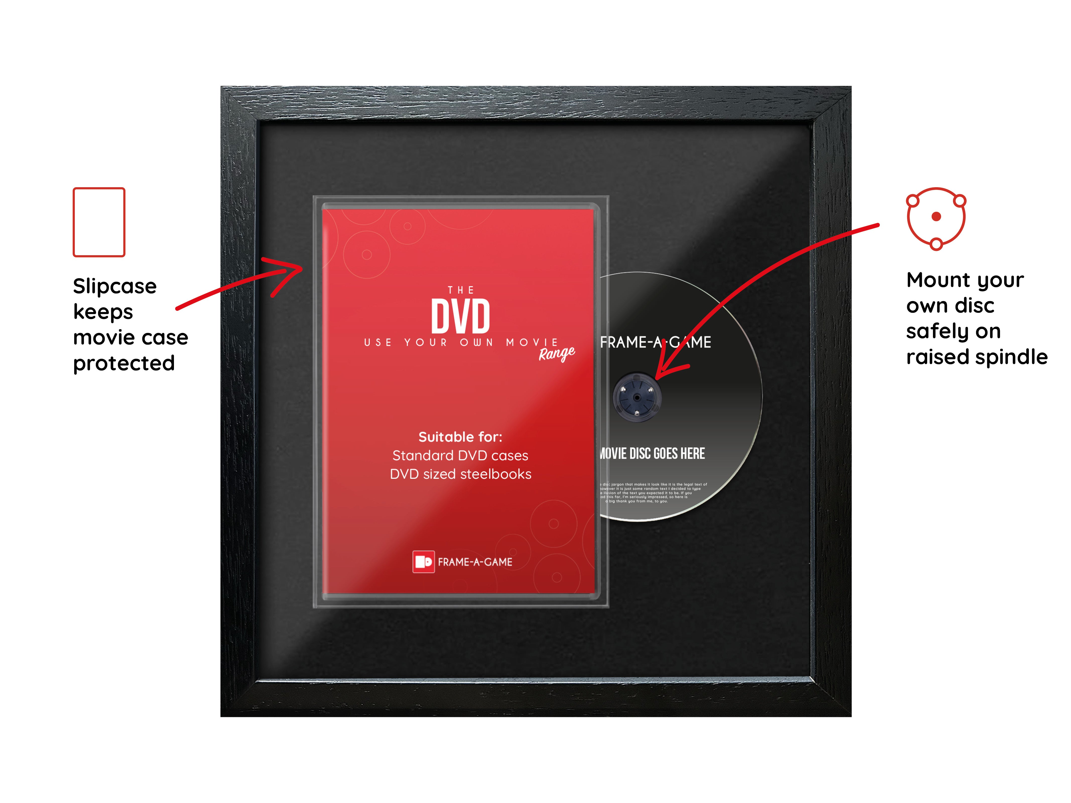 Use Your Own Movie (DVD) Combined Range Frame