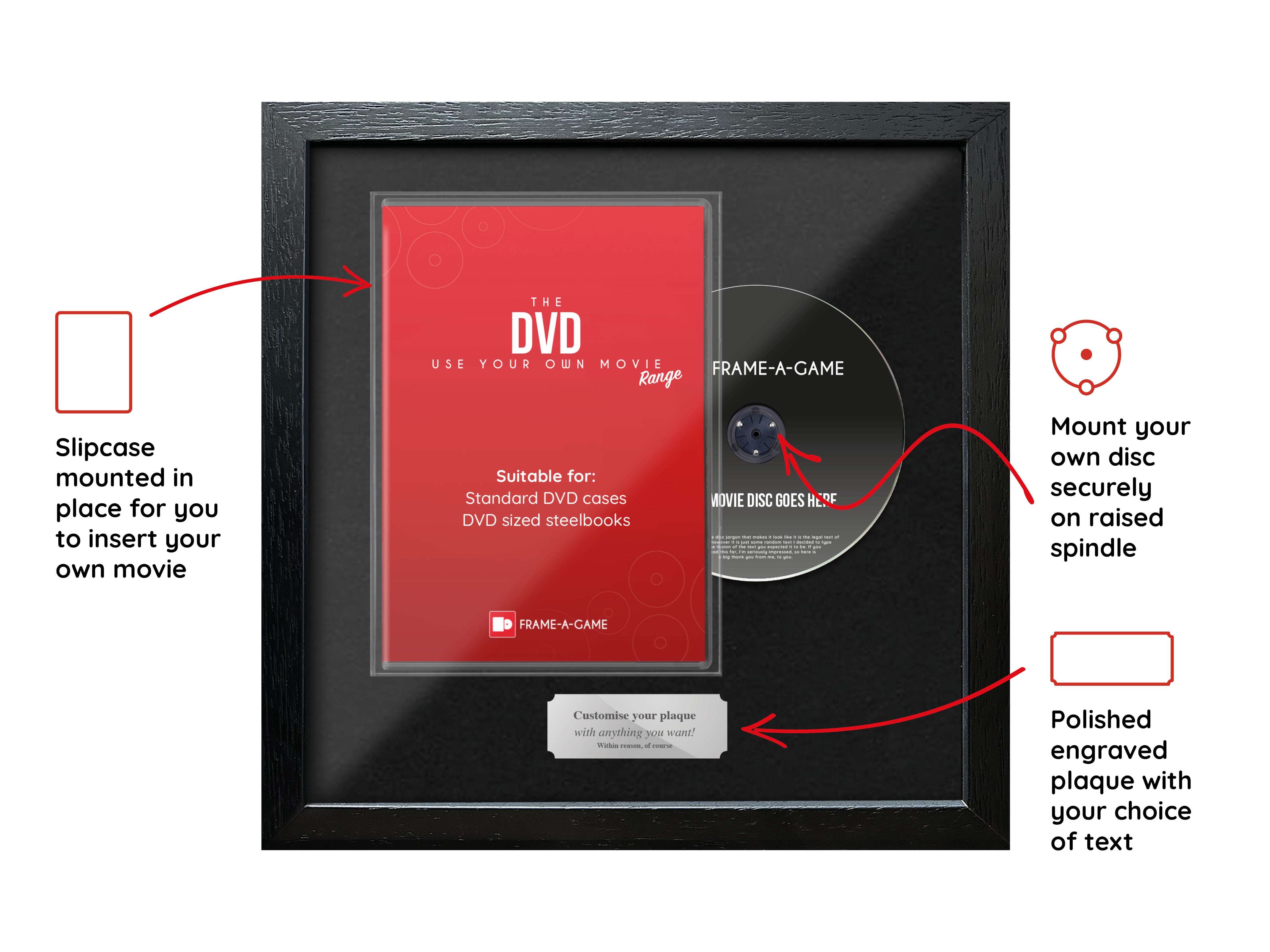 Use Your Own Movie (DVD) Combined Range Frame